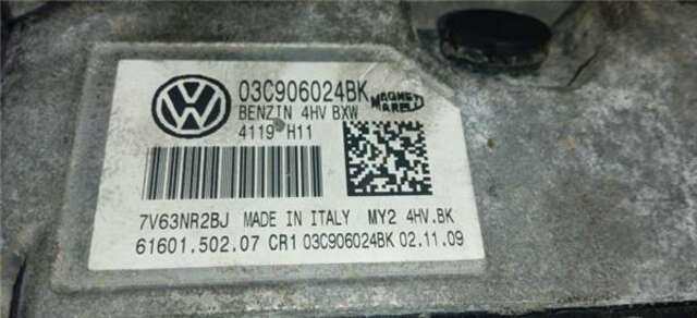 Centralita Motor ECU Seat Ibiza 1.4 25 ANIVERSARIO [1.4 LTR. - 63 KW 16V]