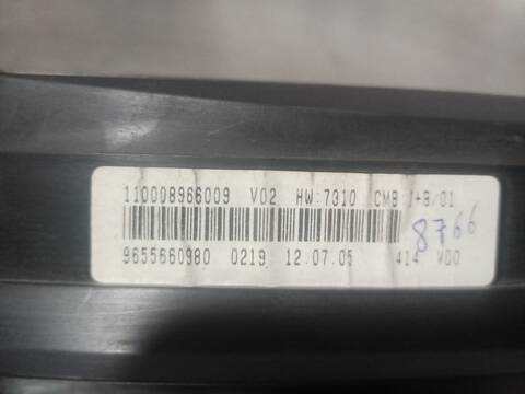 Foto 3ª: Cuadro de Instrumentos Citroen Xsara 2.0 HDI X PICASSO 90CV 66KW [RHY] (2005)