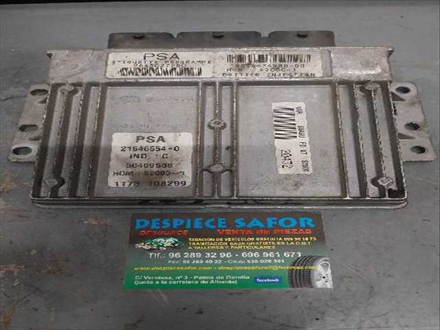 Centralita Motor ECU Citroen Xsara 1.8  PICASSO G-6FZ