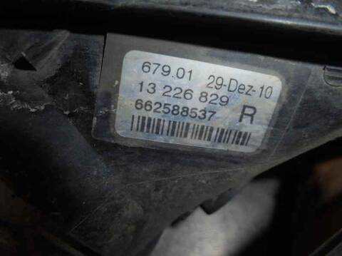 Foto 4ª: Faro Antiniebla Delantero Derecho Opel Insignia COSMO BERLINA 160CV 118KW [A20DTH] (2011)