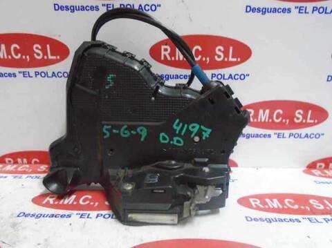 Foto 3ª: Cerradura Puerta Delantera Derecha Toyota Auris 2.0 D-4D CAT 126CV 93KW [1AD] (2007)