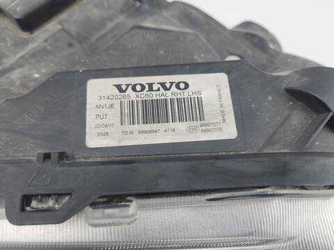 Foto 4ª: Faro Izquierdo Volvo XC 60 KINETIC 2WD 150CV 110KW [D4204T4] (2017)
