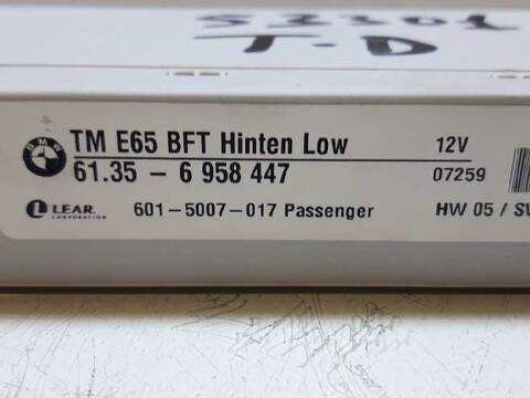 Foto 3ª: Centralita Cierre Centralizado Bmw Serie 7 720 730 D 231CV 170KW [M57306D3] (2007)
