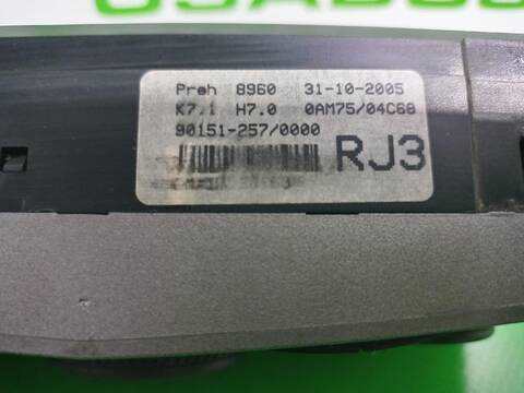 Foto 3ª: Mando Climatizador Opel Zafira 1.9 CDTI CAT Z 19 DTL) 101CV [D/ Z19DT] (2005)