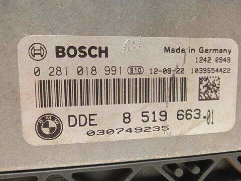 Foto 4ª: Centralita Motor ECU Bmw Mini COOPER D 112CV 82KW [N47C16A] (2012)