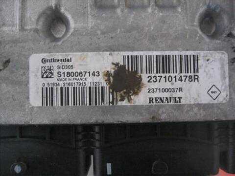 Foto 2ª: Centralita Motor ECU Renault Megane 1.5 DCI KZ0D KZ1G) 110CV 81KW FAMILIAR III RANCHERA FAMILIAR KZ0/1) [K9K J8] (2011)