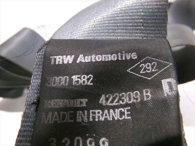 Foto 4ª: Cinturón Delantero Derecho Renault Laguna 1.9 DTI 1998-2001 [F9QF7] (1999)