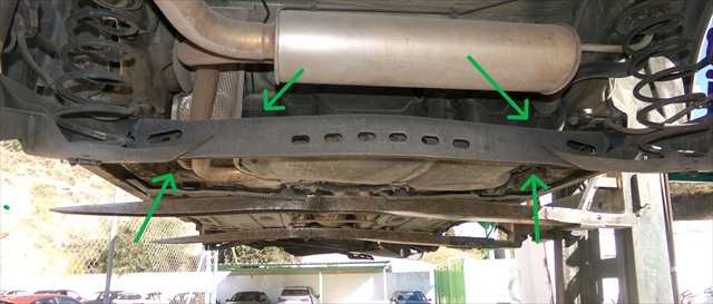 Puente Trasero Seat Leon 1.6 TDI RANCHERA, 2017-2020