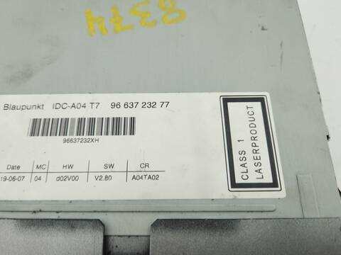 Foto 3ª: Sistema Audio Radio CD Peugeot 308 1.6 16V 150CV 110KW [5FX] (2007)
