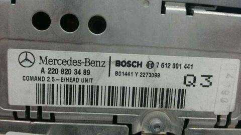 Foto 2ª: Sistema GPS Mercedes Clase S 220 BERLINA 224CV 165KW (1998)