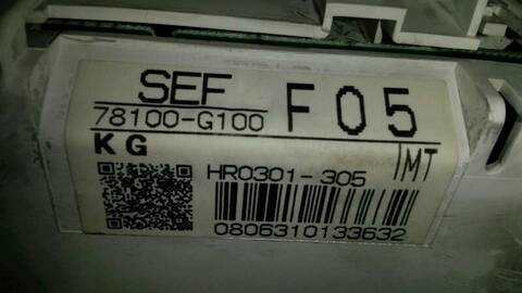 Foto 2ª: Cuadro de Instrumentos Honda Accord 2.2 CTDI BERLINA 140CV 103KW [N22A1] (2005)