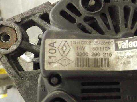 Foto 2ª: Alternador Renault Megane 1.9 DCI DIESEL BERLINA 120CV 88KW II BERLINA 3P [F9Q B8] (2004)