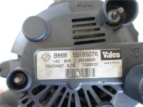 Foto 3ª: Alternador Fiat Punto 1.3 D MULTIJET 90CV 66KW [199 A3.000] (2006)