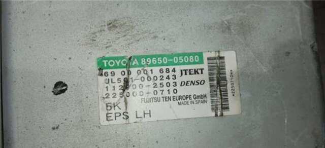Centralita Direccion Asistida Toyota Avensis 2.2 D-4D EXECUTIVE BERLINA (5-PTAS.) [2.2 LTR. - 110 KW D-4D CAT]