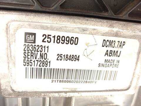 Foto 4ª: Centralita Motor ECU Chevrolet Orlando LT 131CV 96KW [Z20D1] (2013)