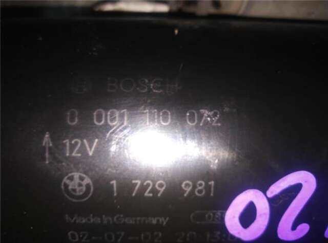 Motor de Arranque Bmw X5 4.4 G V8 32V (M62) AUT. 210KW CAT