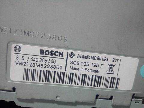 Foto 4ª: Sistema Audio Radio CD Volkswagen Polo ADVANCE 90CV 66KW [CAY] (2012)