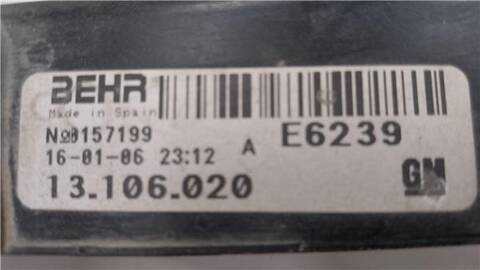 Foto 2ª: Radiador Calefaccion A.A. Opel Corsa 1.7 ESSENTIA [1 7 LTR. - 74 KW 16V CDTI] 101CV