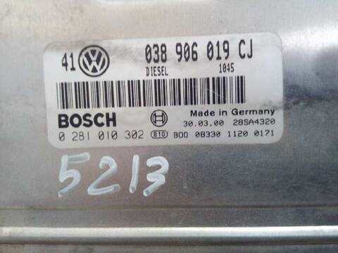 Foto 2ª: Centralita Motor ECU Volkswagen Golf ADVANCE 130CV 96KW (2000)