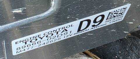 Foto 2ª: Centralita Motor ECU Toyota Corolla 2ZRFXE AUT. (2024)