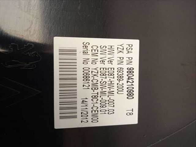 Foto 3ª: Cuadro de Instrumentos Peugeot 3008 1.6 HDI FAP 114CV 84KW [9H05] (2016)