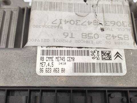 Foto 3ª: Centralita Motor ECU Peugeot 307 1.6 16V 109CV 80KW [NFU] (2006)
