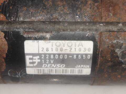 Motor de Arranque Toyota Yaris 2NZFE
