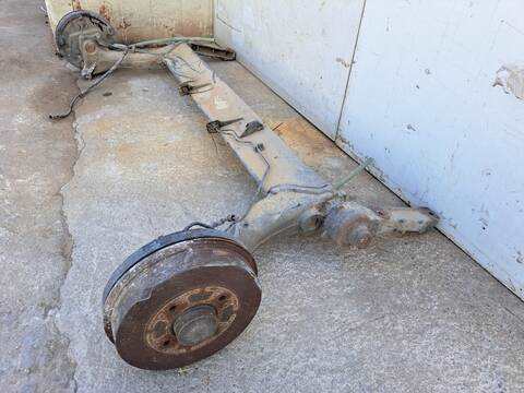 Foto 2ª: Puente Trasero Renault Megane 1.9 DCI AUTHENTIQUE BERLINA 102CV 75KW I FASE 2 BERLINA BA0) [F9Q K7] (2003)