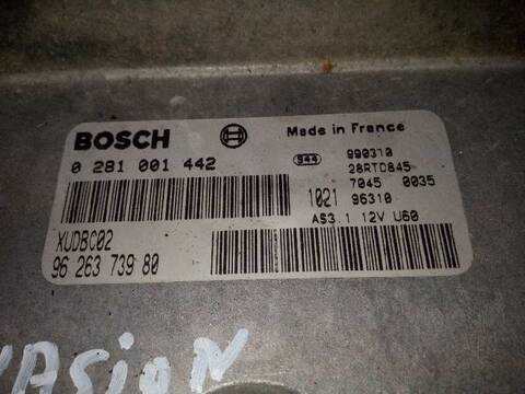 Foto 2ª: Centralita Motor ECU Citroen Evasion VERSION INDEFINIDA