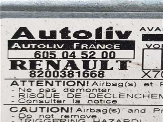 Foto 2ª: Centralita Airbag Renault Master 2.5 DCI 120 [G9U 754]