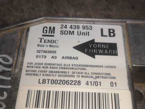 Centralita Airbag Opel Corsa Z14XE
