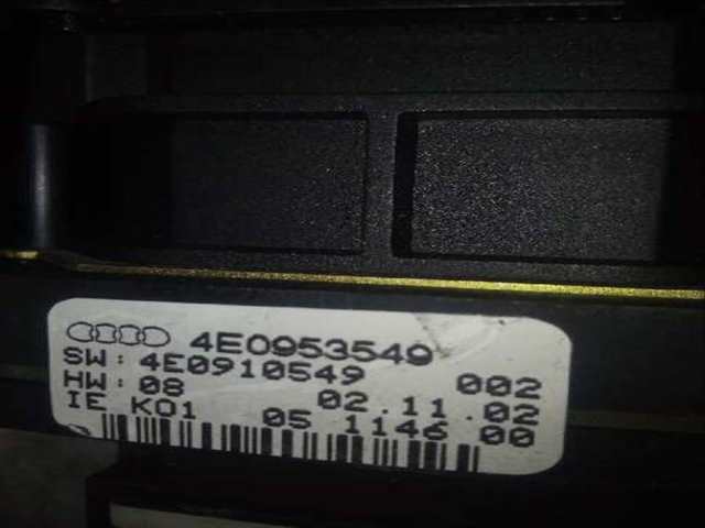 Foto 2ª: Mando Luces Audi A8 4.2 QUATTRO 335CV 246KW [BFM] (2003)