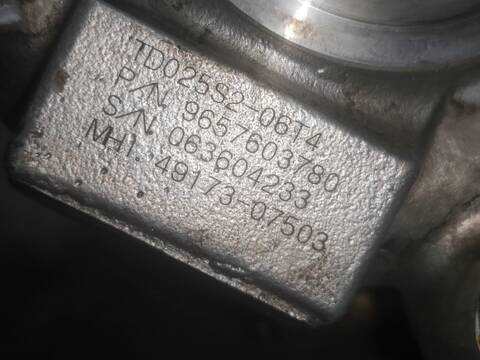 Foto 2ª: Turbocompresor Citroen Xsara 9HX PICASSO (2006)