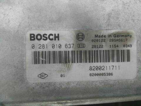 Foto 2ª: Centralita Motor ECU Renault Laguna DYNAMIQUE GRANDTOUR 150CV 110KW [G9TD7] (2002)