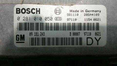 Foto 2ª: Centralita Motor ECU Opel Astra BERLINA 75CV 55KW (1998)