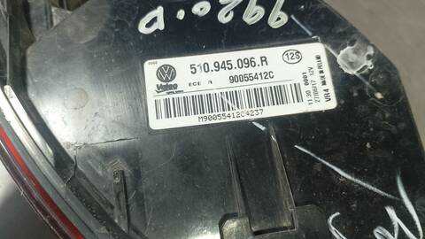 Foto 4ª: Piloto Trasero Derecho Volkswagen Golf EDITION 115CV 85KW [DDY] (2017)