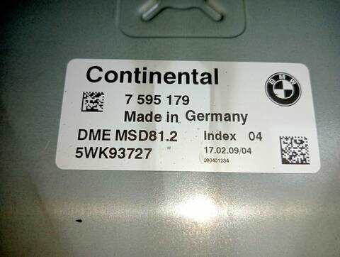 Foto 2ª: Centralita Motor ECU Bmw Serie 3 315 2.0 16V 143CV (2005)
