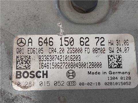 Foto 3ª: Centralita Motor ECU Mercedes Sprinter 2.2 313 CDI 903.611-612-613) 129CV 95KW CAMION [646986] (2008)