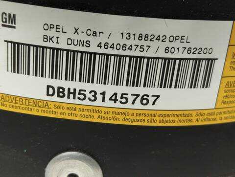 Foto 3ª: Airbag Delantero Izquierdo Opel Corsa BLUE LINE 69CV 51KW [Z13DT] (2006)