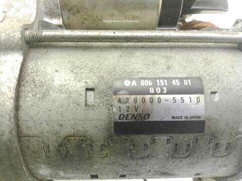 Foto 2ª: Motor de Arranque Mercedes Clase C 160 VERSION INDEFINIDA (2007)