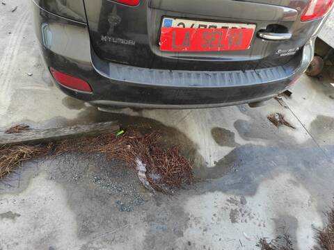 Paragolpes Trasero Hyundai Santa Fe D4EB