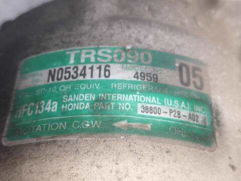 Compresor Aire Acondicionado Honda Civic D15Z8