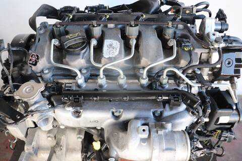Foto 3ª: Motor Completo Hyundai Santa Fe D4EB AUT. (2009)
