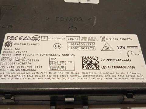 Foto 4ª: Centralita Motor ECU Tesla Model 3 388CV 285KW (2020)