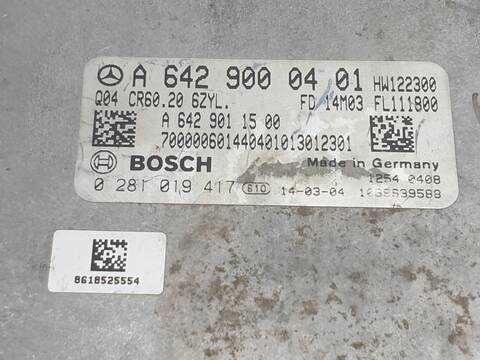 Foto 2ª: Centralita Motor ECU Mercedes Clase ML 350 3.0 V6 CDI 258CV 190KW AUT. BLUETEC EDITION 1 166.024) W166) OM642 [624826] (2011)