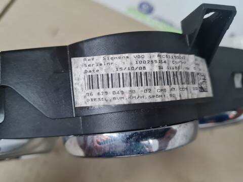 Foto 2ª: Cuadro de Instrumentos Peugeot 207 PREMIUM 109CV 80KW [9HZ (DV6TED4)] (2008)
