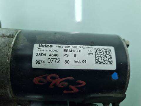 Foto 2ª: Motor de Arranque Opel Crossland 1.2 75) 131CV 96KW [D 12 XHT (EB2ADTS),B 12 XHT (EB2DTS),F 12 XHT (EB2] (2018)
