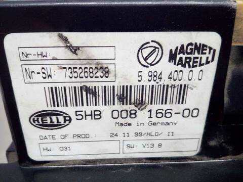 Foto 3ª: Mando Climatizador Lancia Lybra BERLINA 103CV 76KW (1999)