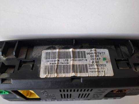 Foto 3ª: Mando Climatizador Peugeot 307 9HY BERLINA (2006)