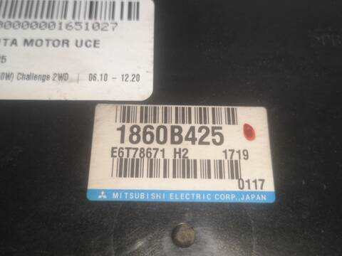 Foto 2ª: Centralita Motor ECU Mitsubishi ASX 4A92 (2012)